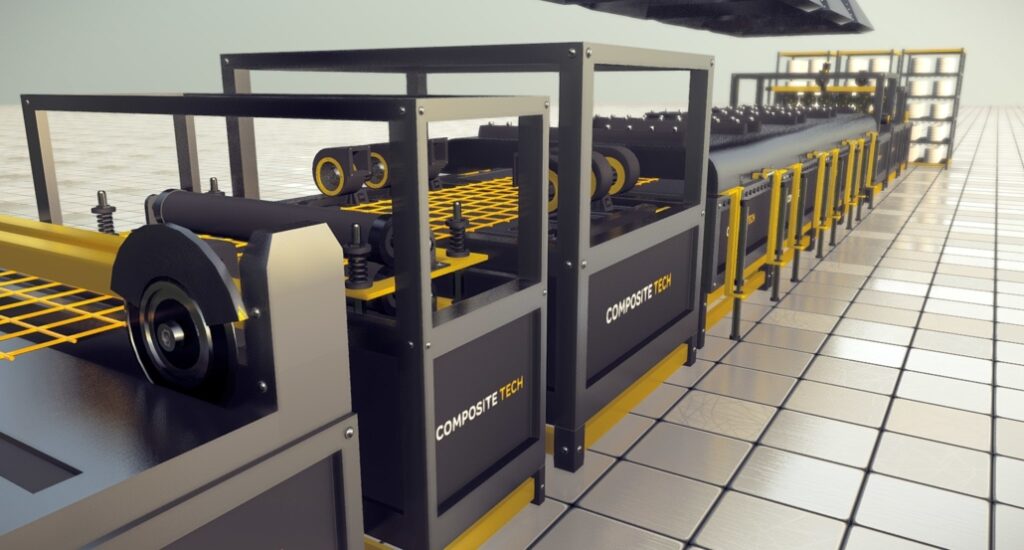 GFRP mesh equipment