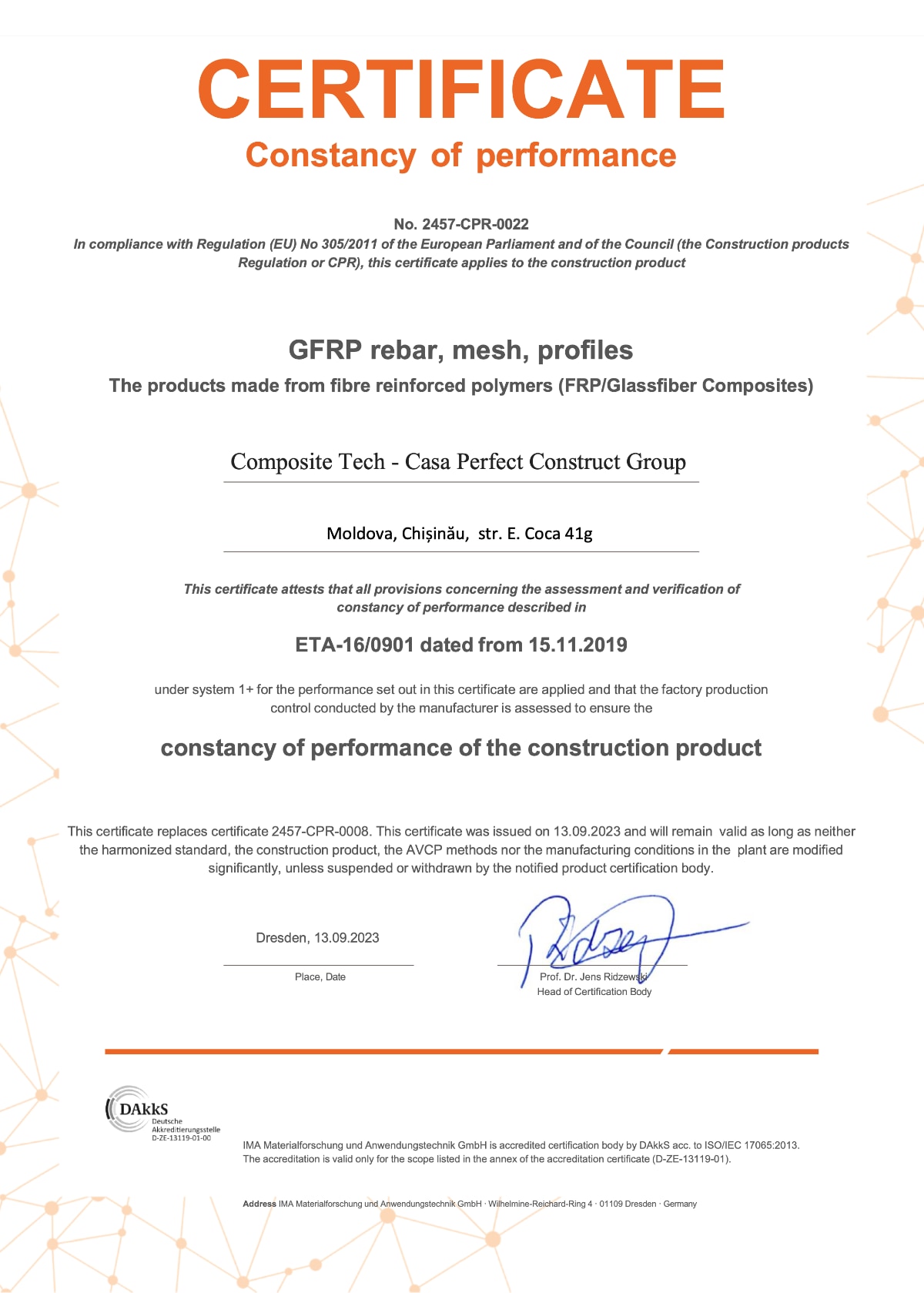 certification 7, Composite-Tech